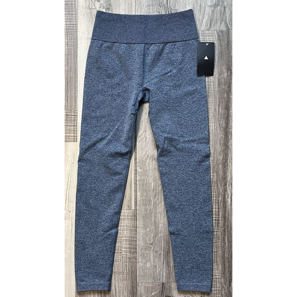 NWT Vitality Formation Pant Leggings High Rise in Navy Heather Size Small